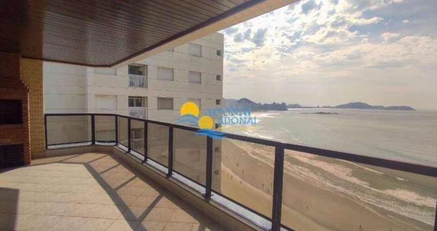 Apartamento com 3 dormitórios à venda, 170 m² por R$ 1.800.000,00 - Jardim Astúrias - Guarujá/SP