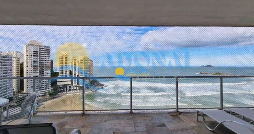 Apartamento com 4 dormitórios à venda, 315 m² por R$ 3.000.000,00 - Pitangueiras - Guarujá/SP