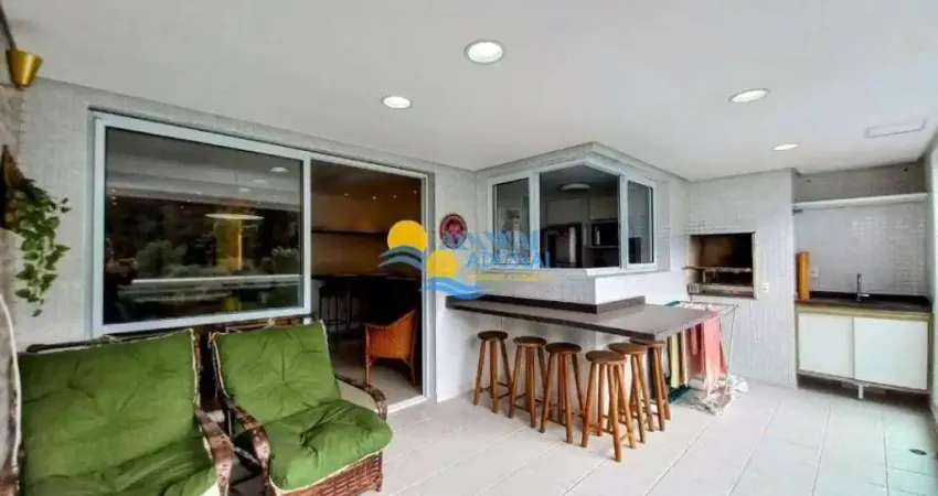 Apartamento com 3 dormitórios à venda, 103 m² por R$ 850.000,00 - Pitangueiras - Guarujá/SP