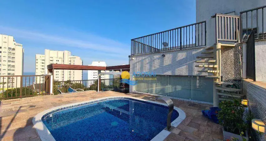 Cobertura à venda, 210 m² por R$ 1.700.000,00 - Pitangueiras - Guarujá/SP