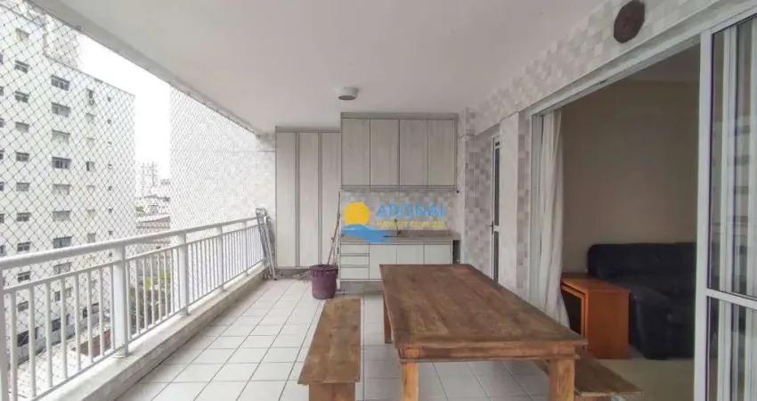 Apartamento com 3 dormitórios à venda, 120 m² por R$ 1.100.000,00 - Jardim Astúrias - Guarujá/SP