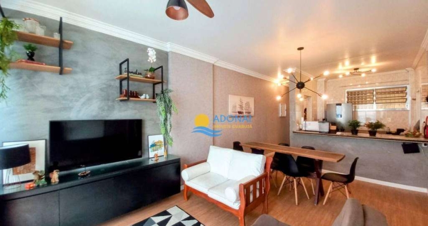 Apartamento à venda na quadra do mar, localizado na Praia da Pitangueiras - Guarujá/SP