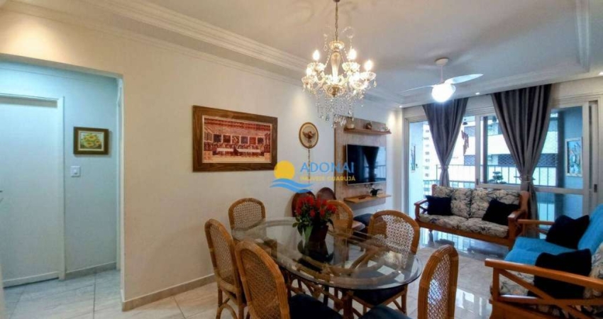Apartamento com 3 dormitórios à venda, 100 m² por R$ 730.000,00 - Pitangueiras - Guarujá/SP
