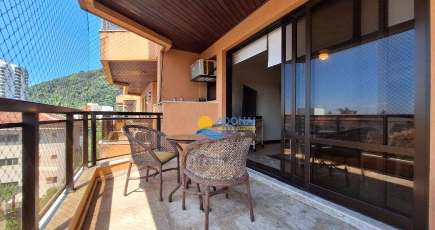 Apartamento com 3 dormitórios à venda, 137 m² por R$ 550.000,00 - Enseada - Guarujá/SP