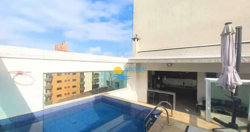 Cobertura com 2 dormitórios à venda, 150 m² por R$ 1.200.000,00 - Pitangueiras - Guarujá/SP