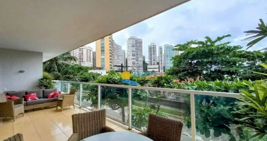 Apartamento com 5 dormitórios à venda, 315 m² por r$ 1.200.000,00 - pitangueiras - guarujá/sp