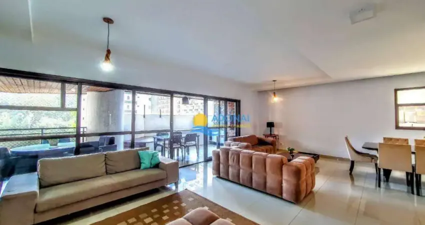 Apartamento com 4 dormitórios à venda, 195 m² por R$ 1.500.000,00 - Pitangueiras - Guarujá/SP