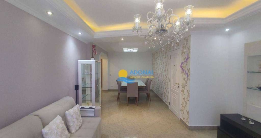 Apartamento com 3 dormitórios à venda, 130 m² por R$ 850.000,00 - Pitangueiras - Guarujá/SP