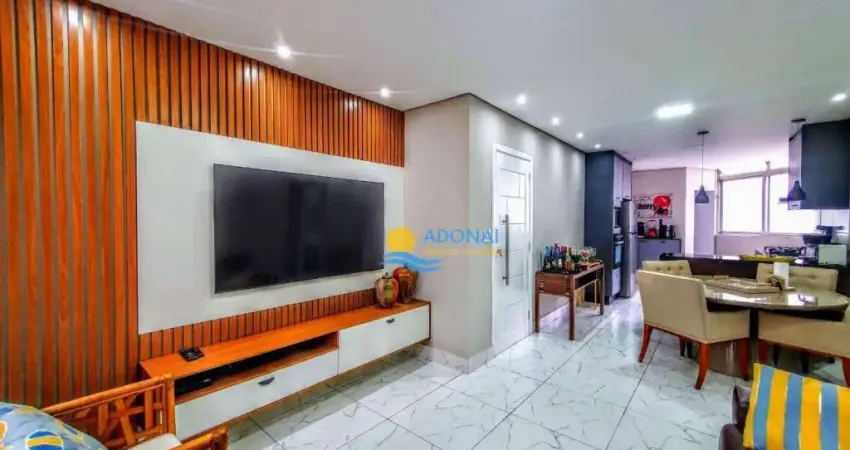Apartamento com 2 dormitórios à venda, 85 m² por R$ 595.000,00 - Pitangueiras - Guarujá/SP