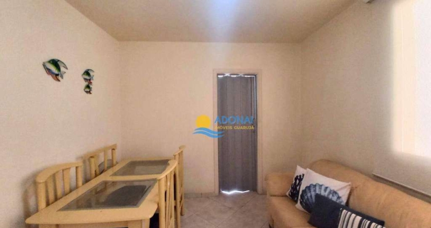 Apartamento com 2 dormitórios à venda, 60 m² por R$ 380.000,00 - Pitangueiras - Guarujá/SP