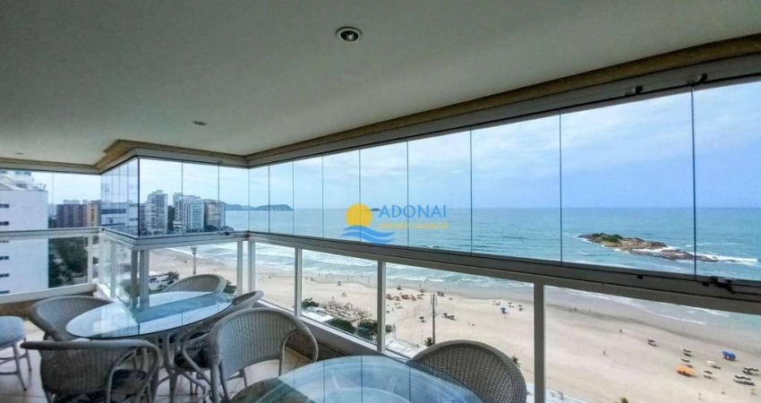 Apartamento com 3 dormitórios à venda, 168 m² por R$ 2.400.000,00 - Pitangueiras - Guarujá/SP