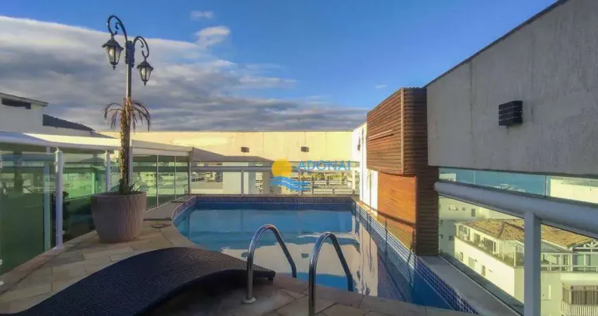 Cobertura com 3 dormitórios à venda, 268 m² por R$ 2.650.000,00 - Pitangueiras - Guarujá/SP