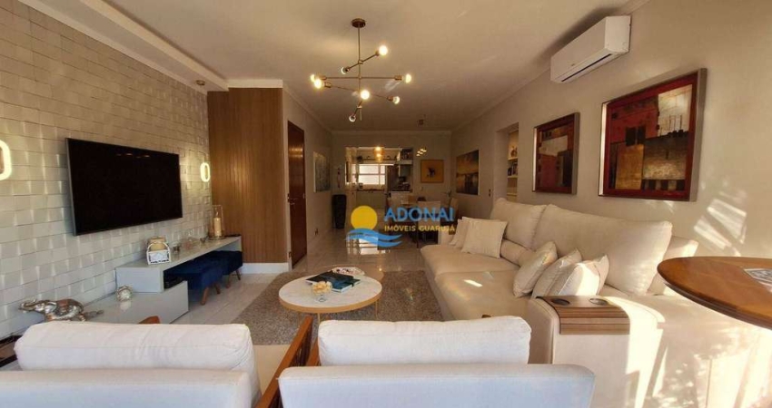 Apartamento com 3 dormitórios à venda, 139 m² por R$ 780.000,00 - Pitangueiras - Guarujá/SP