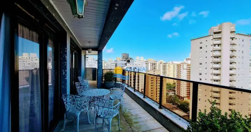 Cobertura com 3 dormitórios à venda, 420 m² por R$ 3.300.000,00 - Pitangueiras - Guarujá/SP
