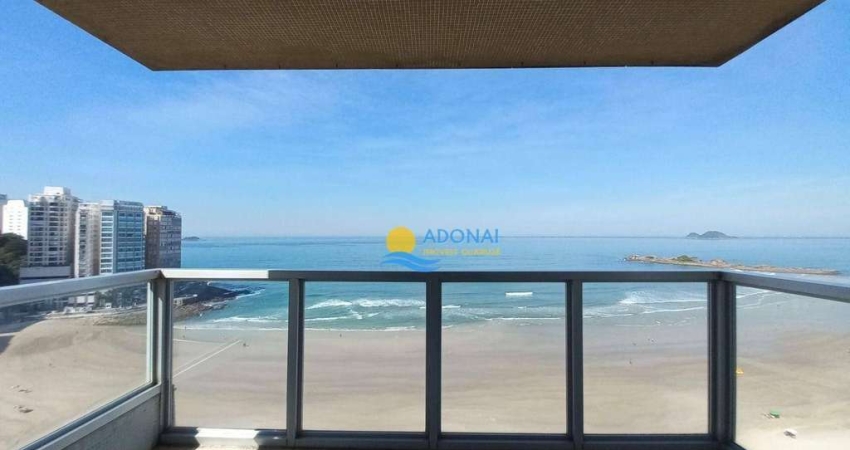 Apartamento com 3 dormitórios à venda, 190 m² por R$ 1.300.000,00 - Pitangueiras - Guarujá/SP