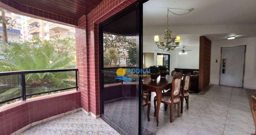 Apartamento com 4 dormitórios à venda, 180 m² por R$ 780.000,00 - Jardim Astúrias - Guarujá/SP