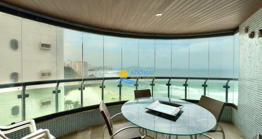 Apartamento com 4 dormitórios à venda, 212 m² por R$ 1.600.000,00 - Jardim Astúrias - Guarujá/SP