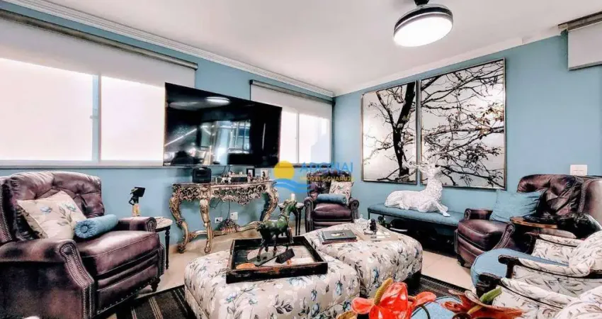 Cobertura com 3 dormitórios à venda, 172 m² por r$ 700.000,00 - enseada - guarujá/sp