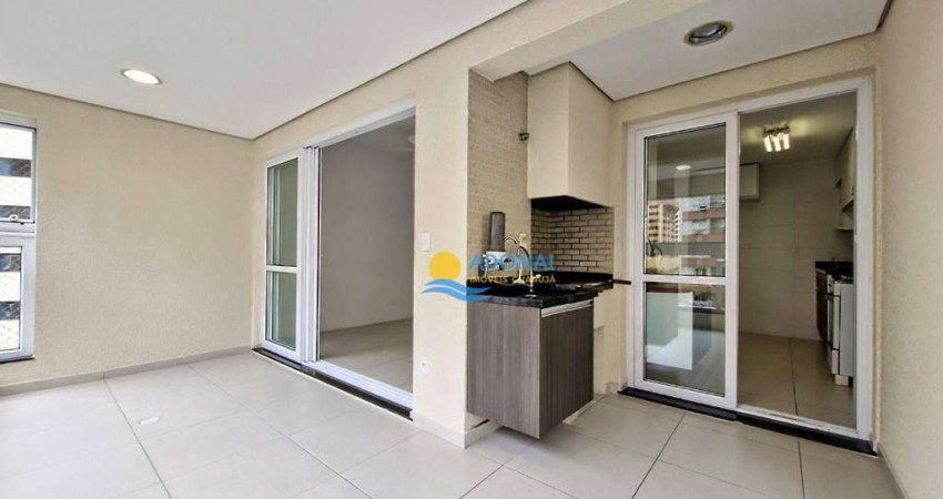 Apartamento com 3 dormitórios à venda, 100 m² por R$ 935.000,00 - Pitangueiras - Guarujá/SP