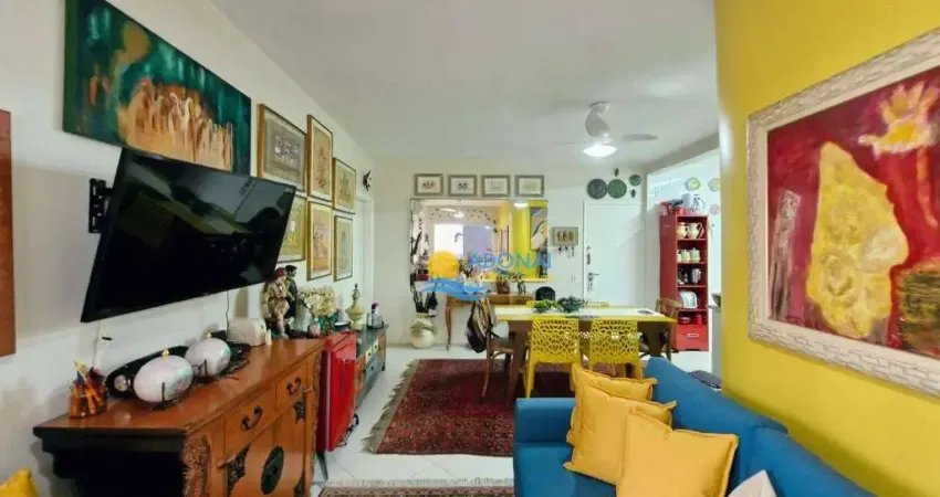 Apartamento com 2 dormitórios à venda, 98 m² por R$ 690.000,00 - Pitangueiras - Guarujá/SP