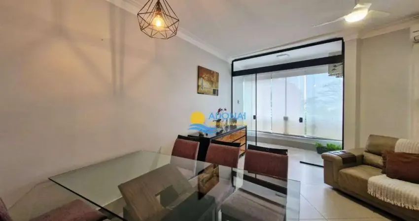 Apartamento com 3 dormitórios à venda, 145 m² por r$ 620.000,00 - pitangueiras - guarujá/sp