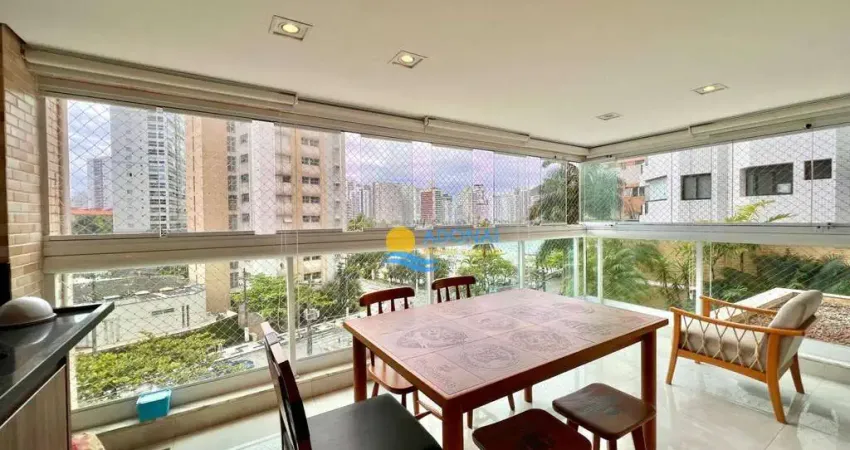 Apartamento com 3 dormitórios à venda, 120 m² por R$ 1.400.000,00 - Jardim Astúrias - Guarujá/SP