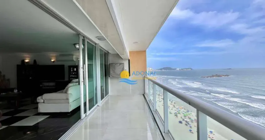 Apartamento com 4 dormitórios à venda, 271 m² por R$ 2.500.000,00 - Pitangueiras - Guarujá/SP