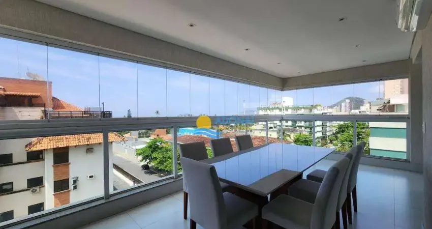 Apartamento com 3 dormitórios à venda, 145 m² por R$ 1.300.000,00 - Enseada - Guarujá/SP
