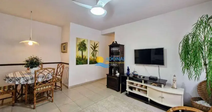 Apartamento com 2 dormitórios à venda, 83 m² por r$ 410.000,00 - pitangueiras - guarujá/sp