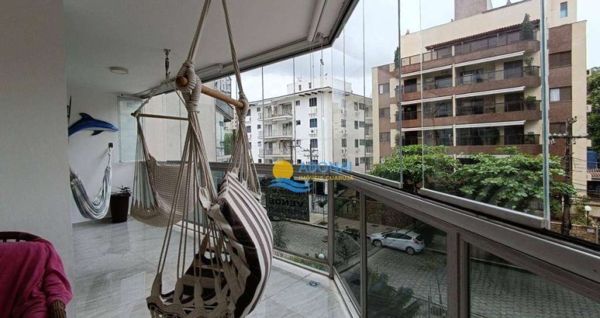 Apartamento com 3 dormitórios à venda, 148 m² por R$ 720.000,00 - Enseada - Guarujá/SP