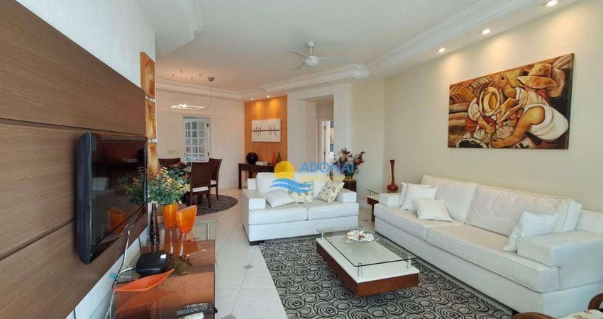 Apartamento com 4 dormitórios à venda, 174 m² por R$ 1.400.000,00 - Enseada - Guarujá/SP