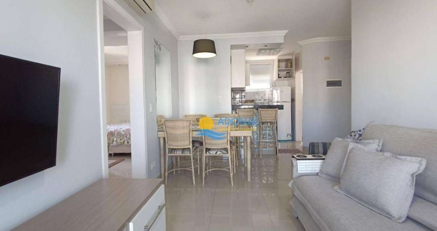 Apartamento com 2 dormitórios à venda, 58 m² por R$ 450.000,00 - Enseada - Guarujá/SP