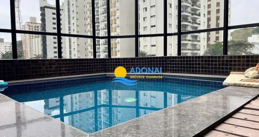 Apartamento Duplex piscina privativa com 5 dormitórios à venda, 285 m² por R$ 800.000 - Pitangueiras - Guarujá/SP
