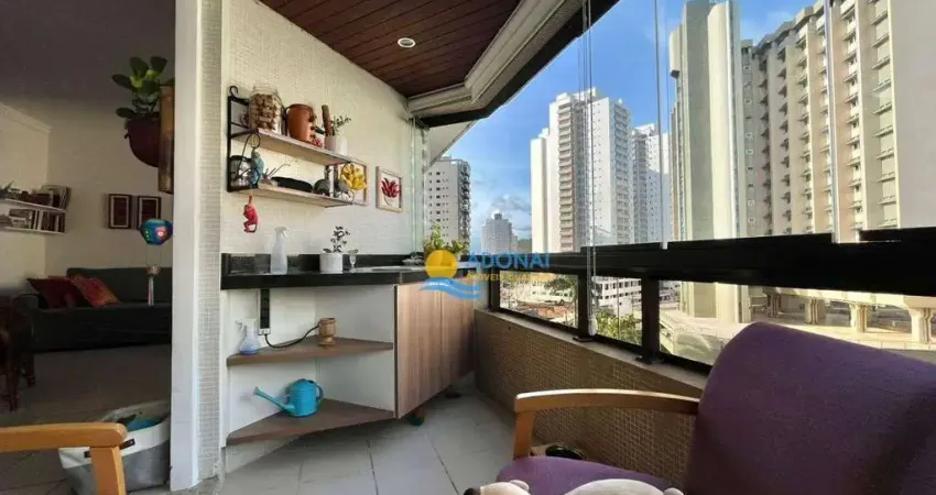 Apartamento com 3 dormitórios à venda, 115 m² por R$ 750.000,00 - Jardim Astúrias - Guarujá/SP
