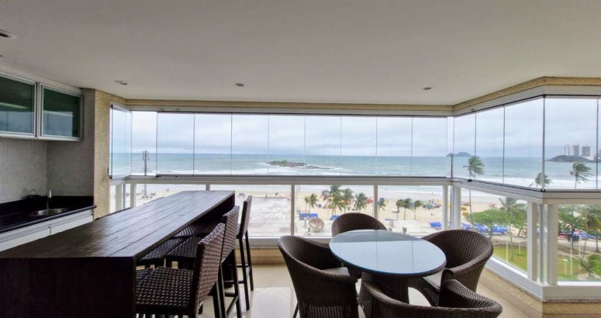 Apartamento com 3 dormitórios à venda, 166 m² por R$ 2.250.000,00 - Pitangueiras - Guarujá/SP