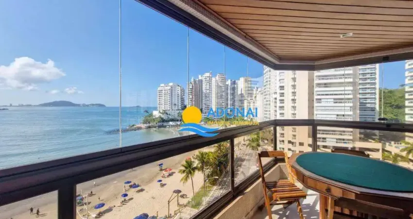 Apartamento com 3 dormitórios à venda, 160 m² por r$ 1.700.000,00 - jardim astúrias - guarujá/sp