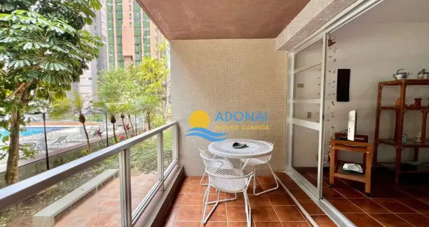 Apartamento com 4 dormitórios à venda, 130 m² por r$ 680.000,00 - pitangueiras - guarujá/sp