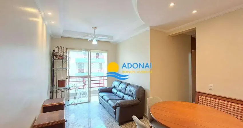 Apartamento com 2 dormitórios à venda, 60 m² por r$ 320.000,00 - enseada - guarujá/sp
