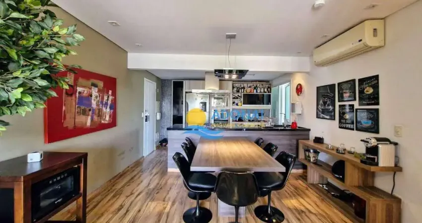 Apartamento com 3 dormitórios à venda, 93 m² por R$ 750.000,00 - Jardim Astúrias - Guarujá/SP