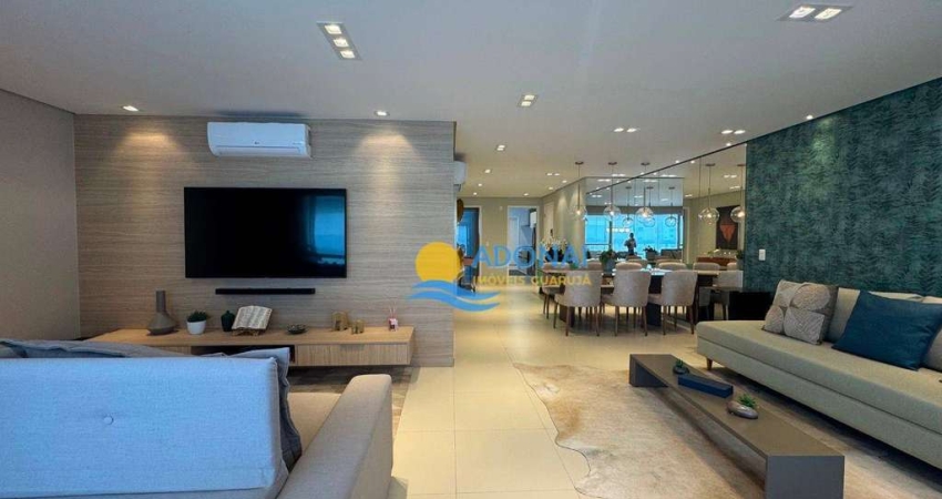 Apartamento com 3 dormitórios à venda, 125 m² por R$ 1.700.000,00 - Pitangueiras - Guarujá/SP