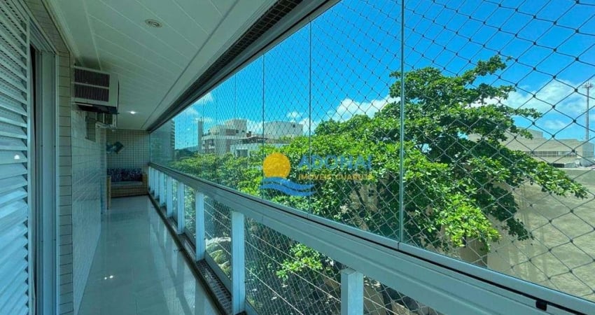 Apartamento com 3 dormitórios à venda, 95 m² por R$ 650.000,00 - Enseada - Guarujá/SP