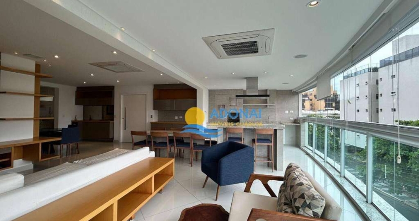 Apartamento com 3 suites à venda, 155 m² por R$ 1.590.000 - Enseada - Guarujá/SP
