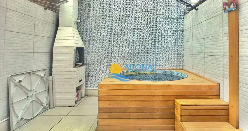 Casa com 3 dormitórios à venda, 130 m² por R$ 640.000,00 - Tombo - Guarujá/SP