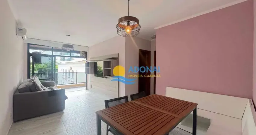 Apartamento com 2 dormitórios à venda, 80 m² por R$ 515.000 - Enseada - Guarujá/SP