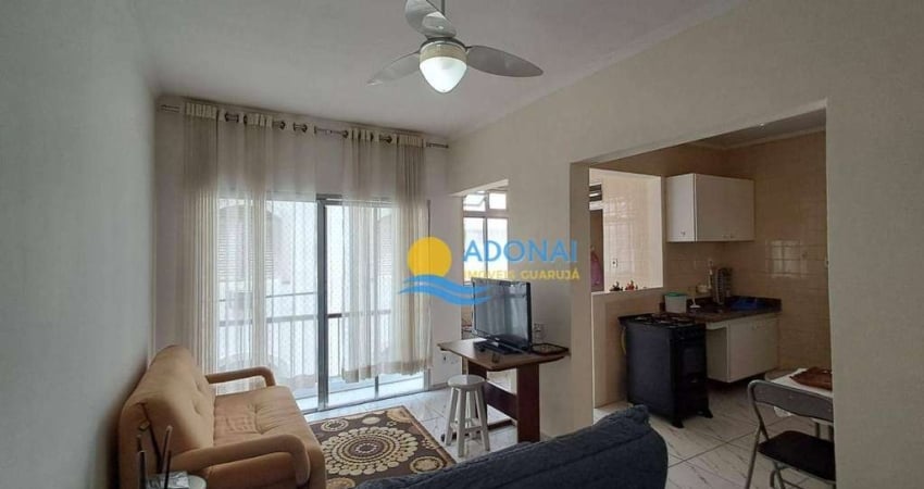 Apartamento com 1 dormitório à venda, 75 m² por R$ 240.000,00 - Enseada - Guarujá/SP