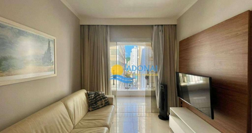 Apartamento com 1 dormitório à venda, 58 m² por R$ 430.000,00 - Pitangueiras - Guarujá/SP