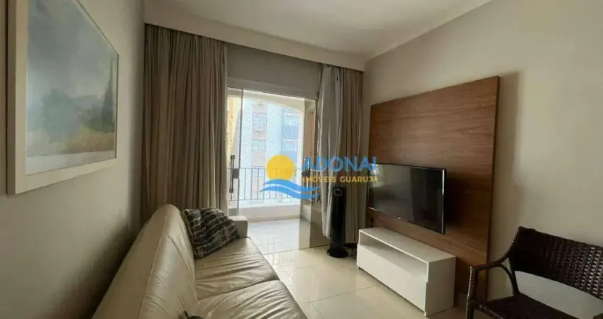 Apartamento com 1 dormitório à venda, 58 m² por r$ 430.000,00 - pitangueiras - guarujá/sp