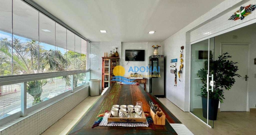 Apartamento com 5 dormitórios à venda, 250 m² por R$ 1.960.000 - Pitangueiras - Guarujá/SP