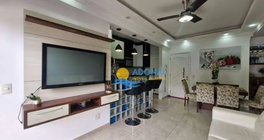 Apartamento com 3 dormitórios à venda, 88 m² por R$ 640.000,00 - Pitangueiras - Guarujá/SP