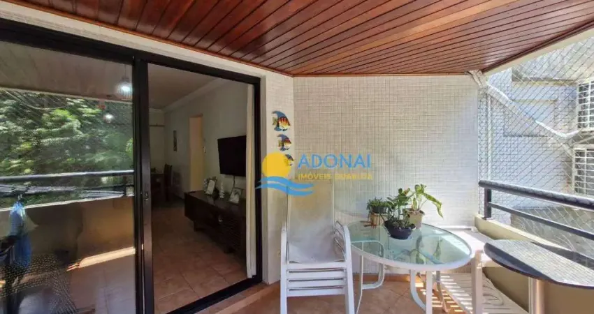 Apartamento com 3 dormitórios à venda, 100 m² por r$ 590.000,00 - pitangueiras - guarujá/sp